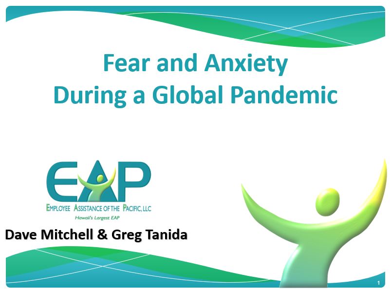 Fear and Anxiety First Slide
